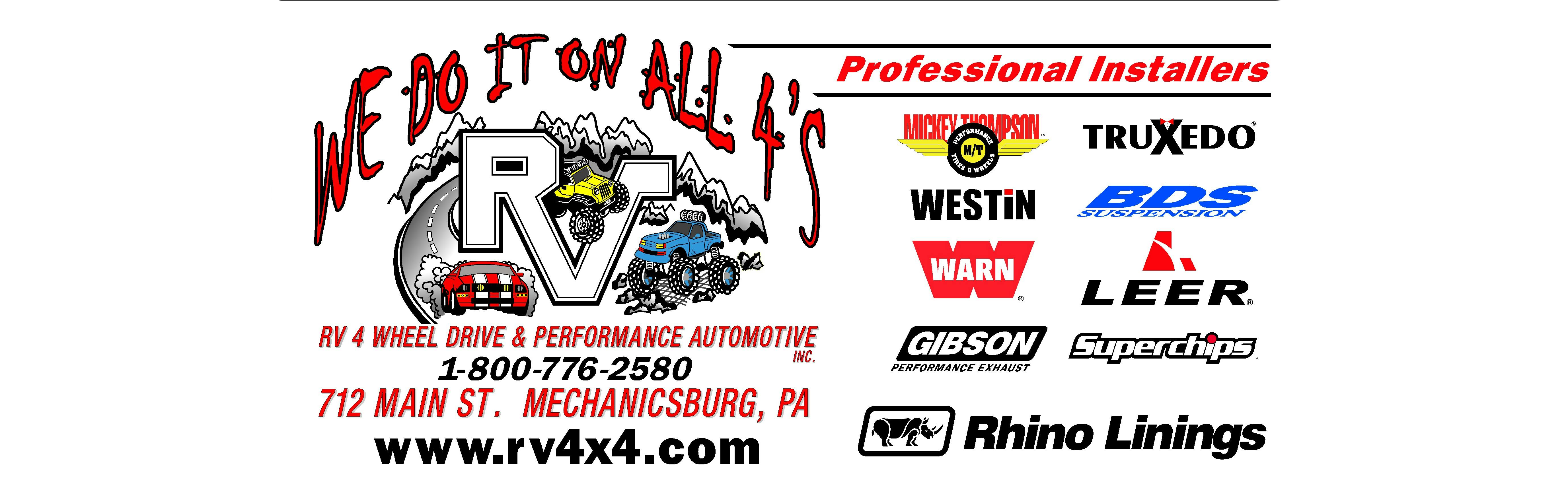 RV 4 Wheel Drive & Performance Automotive Inc Aftermarket Parts and